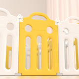 Lovely Baby Kids Playpen With Basketball Hoop & Drawing Board - 17pcs