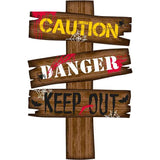Eurowrap Halloween Caution/Warn Decor
