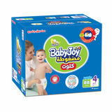 BabyJoy Cullote Pants Diaper, Jumbo Box Large Size 4, 9 - 14Kg - 88Pcs