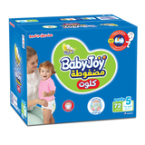 BabyJoy Cullote Pants Diaper, Jumbo Box Junior Size 5, 12 - 18Kg - 72Pcs