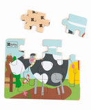 Andreu Toys 4 Puzzles Diorama Farm - Laadlee