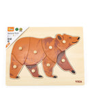 Viga Montessori Puzzle - Bear