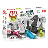 Dede Artcraft Meet Chess Play Dough Set