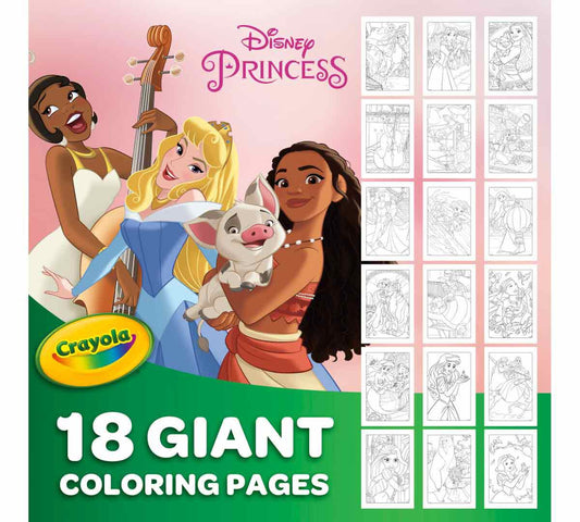Crayola  Princess Gaint Activity Book - 18 Pages