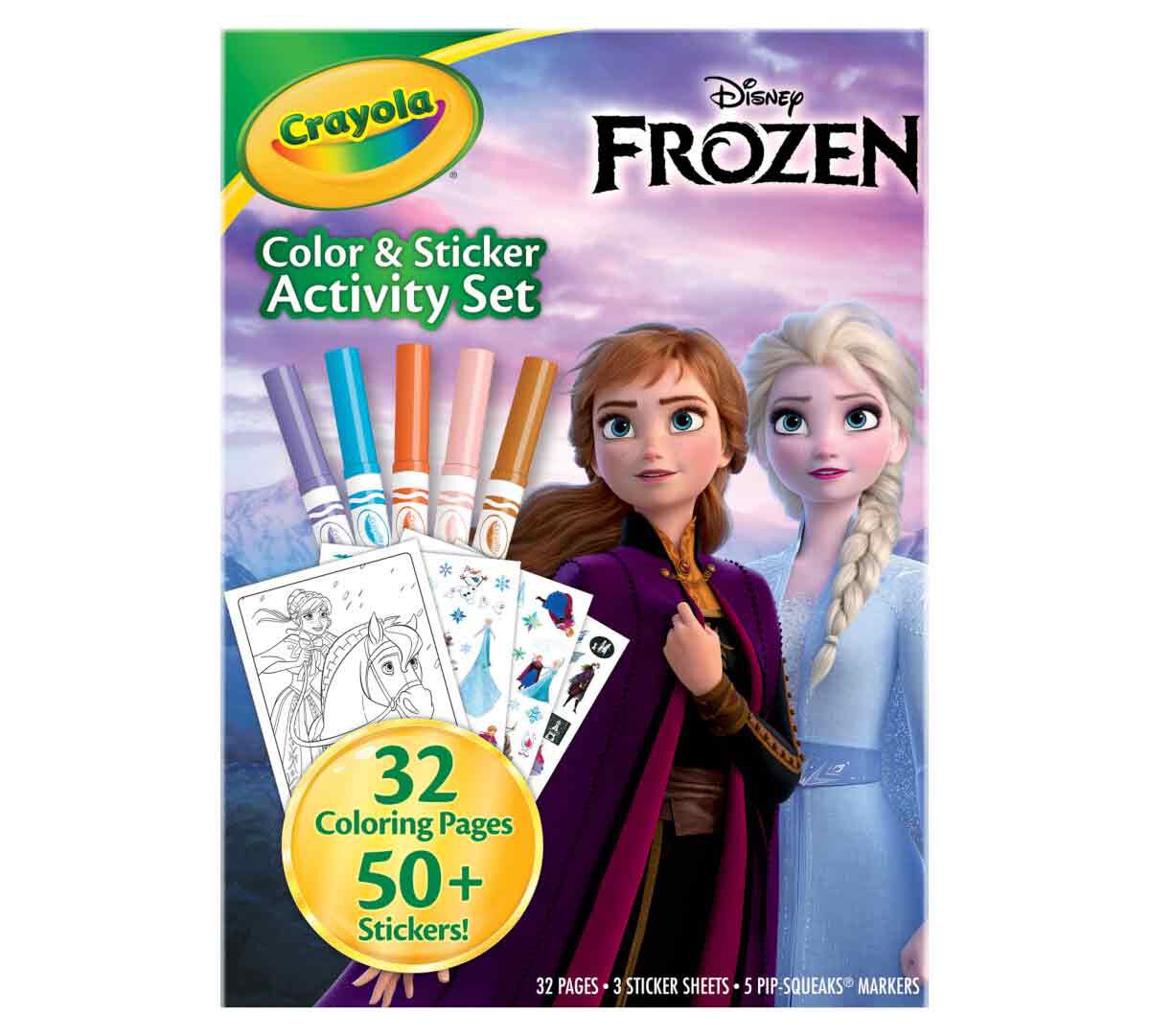Crayola Color and Sticker Activity Set - Frozen - Pages 32 - Laadlee