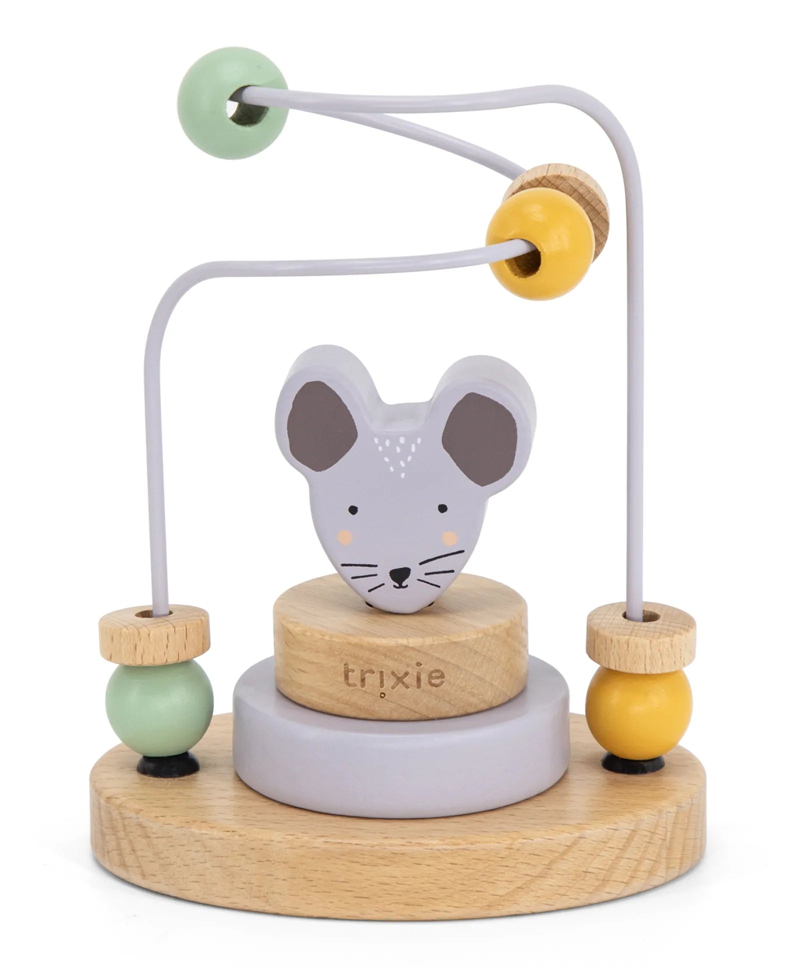 Trixie Wooden Beads Maze - Mrs. Mouse - Laadlee