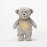 Moonie 2.0 Organic Humming Bear Friend with Lamp - Gray