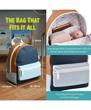 Beaba Faro Baby Backpack - Night Blue