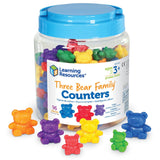 Learning Resources Three Bear Family Counters - Set Of 96