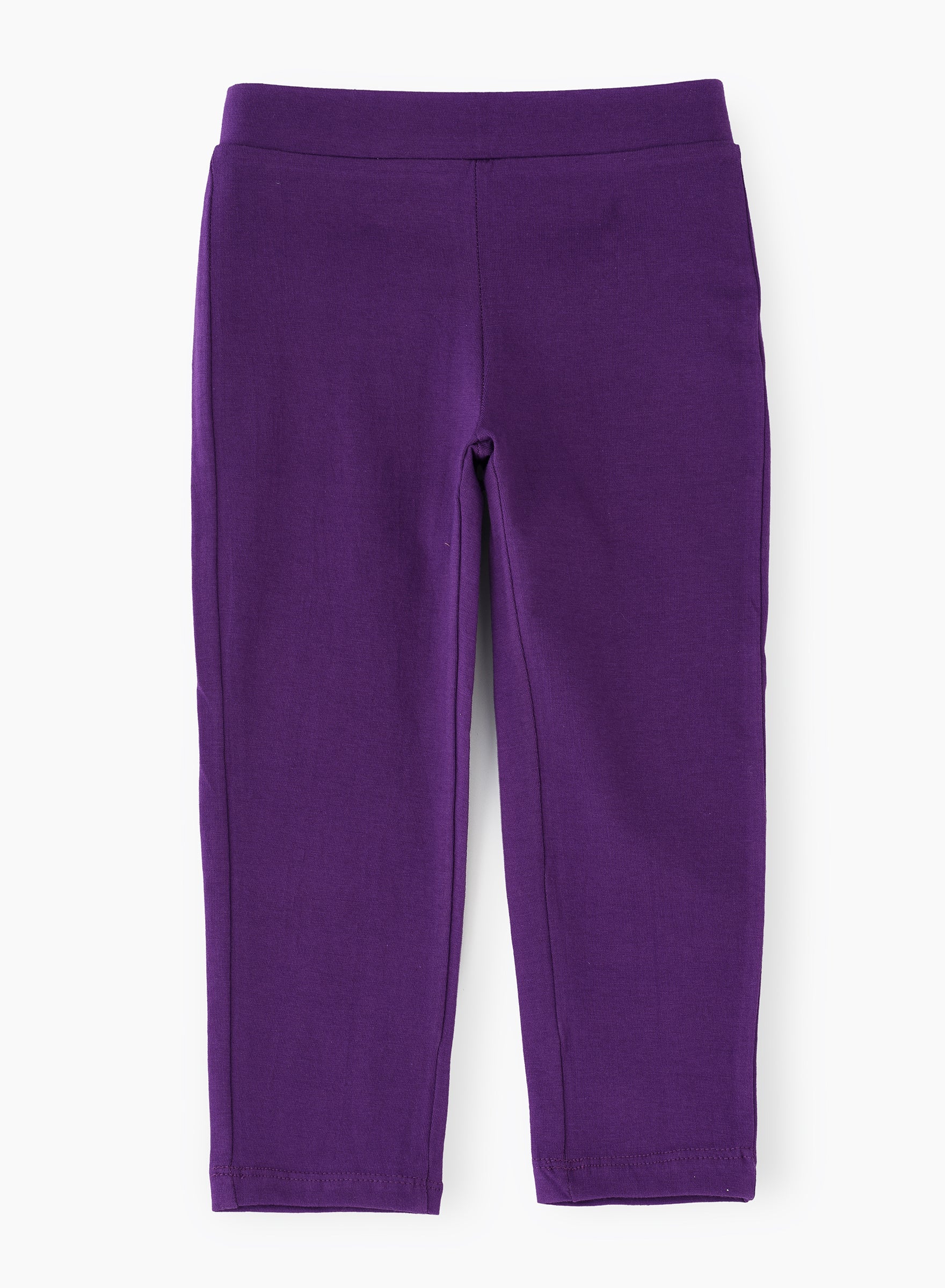 Jelliene Soft & Comfortable Cotton Leggings - Purple - Laadlee