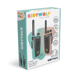 Kidywolf Kidytalk Walkie Talkie - Nude/Cyan