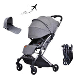 Youbi Toddler German Travel System With New Born - Grey