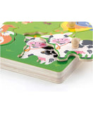 Viga Sound Puzzle - Farm Animals