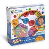 Learning Resources Smart Snacks Abc Lacing Sweets