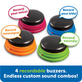 Learning Resources Recordable Answer Buzzers (Set Of 4)