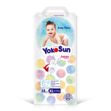 Yokosun Baby Diaper Pants, Size 5 - XL (12-20 kg) 38 Pcs