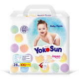 Yokosun Baby Diaper Pants, Size 6 - XXL (15-23 kg) 28 Pcs