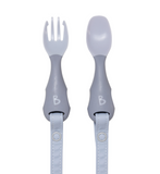 Bibado Handi Cutlery Attachable Baby Cutlery - Mist