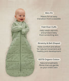 ergoPouch Jersey Sleeping Bag with Sleeves 3.5 TOG - Willow