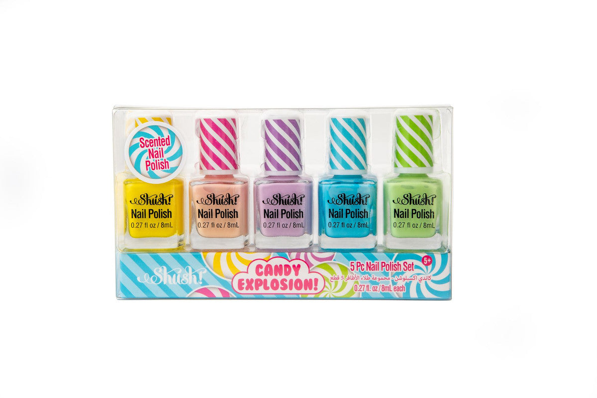 Shush! Candy Explosion Water Nail Polish Set - Laadlee