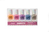 Shush! Confetti Water Nail Polish Set - Laadlee