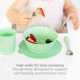 Ubbi Feeding Bowls With Suction Cup Set 3pcs - Polaris