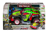 Nikko Remote Control Dino Truck Battery Operated - 1pc Assorted (Style & Color May Vary)