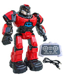 Crazon Ir Control Intelligent Following Robot - White/ Red - Laadlee