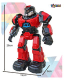 Crazon Ir Control Intelligent Following Robot - White/ Red - Laadlee