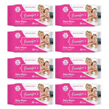 Jennifer's Baby Wipes Pack of 5 + 3 Free - 640pcs