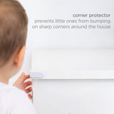 Ubbi Corner Protector Set 16pcs - White