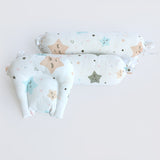 Yellow Doodle Cot Bedsheet Set - Twinkly Stars