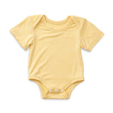 Anvi Baby Organic Bamboo Spandex Bodysuit - Lemon