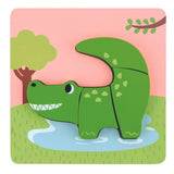 Lelin Chunky Animal puzzle 4pcs