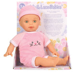Lotus Lily & Lace - 11.5" Soft-bodied Baby Doll – Caucasian 3 - Laadlee