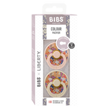 BIBS x Liberty 2 Pack Colour June Blossom Latex S1 - Blush Mix
