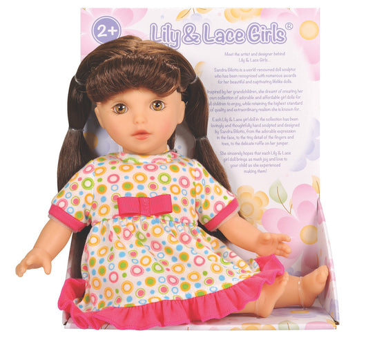 Lotus Lily & Lace - 11.5" Soft-bodied Doll – Caucasian 2 - Laadlee
