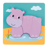 Lelin Chunky Animal puzzle 4pcs