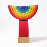 Grimm's Rainbow Stacking Tower - Laadlee