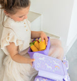 A Little Lovely Company Bento Lunch Box - Unicorn Dreams