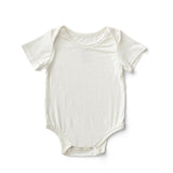 Anvi Baby Organic Bamboo Spandex Bodysuit - White