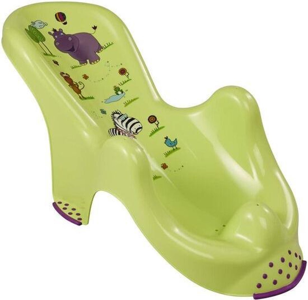 keeeper-hippo-anatomic-baby-bath-chair-lime-