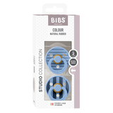 BIBS Studio Colour 2 Pack Pin Latex S2 - Sky Blue Mix