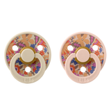 BIBS x Liberty 2 Pack Colour June Blossom Latex S2 - Blush Mix