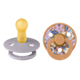 BIBS x Liberty 2 Pack Colour June Blossom Latex S2 - Pumpkin Mix