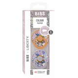 BIBS x Liberty 2 Pack Colour June Blossom Latex S2 - Pumpkin Mix