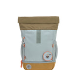 Lassig Mini Rolltop Backpack - Nature Light Blue