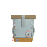 Lassig Mini Rolltop Backpack - Nature Light Blue