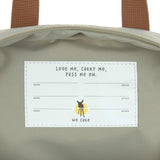 Lassig Mini Square Backpack - Little Gang Light Khaki