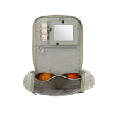 Lassig Mini Washbag - Happy Prints Light Olive